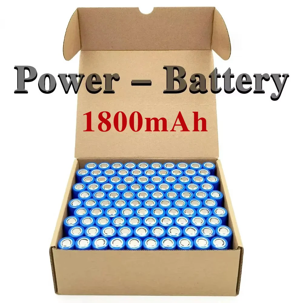 18650 New Manulife lithium-ion rechargeable battery 1800mAh 3.7V A-grade lithium battery manufacturer direct sales