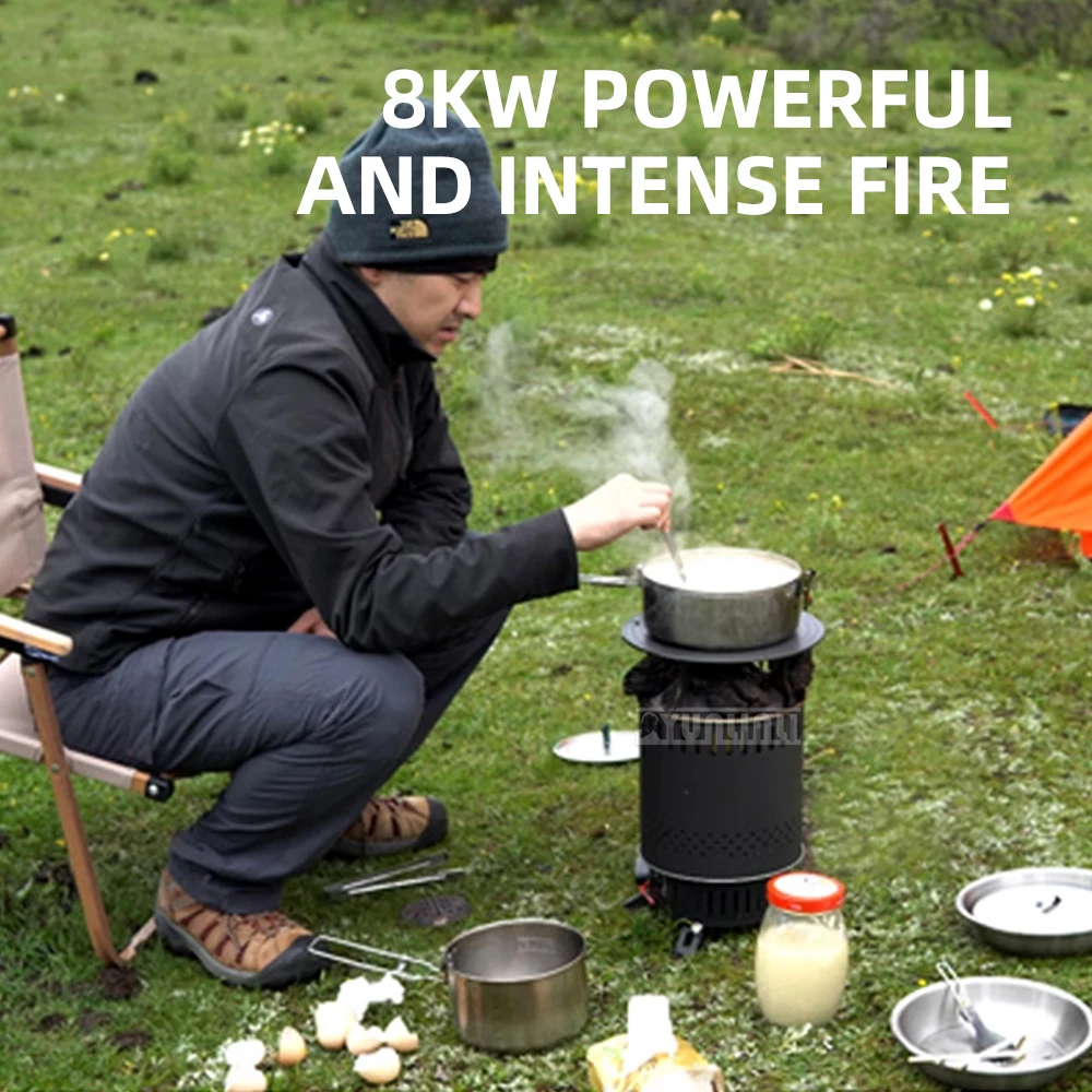 Windfire Wheels Outdoor Patio  - Outdoor Camping Wood Burning Stove ulasan dan harga