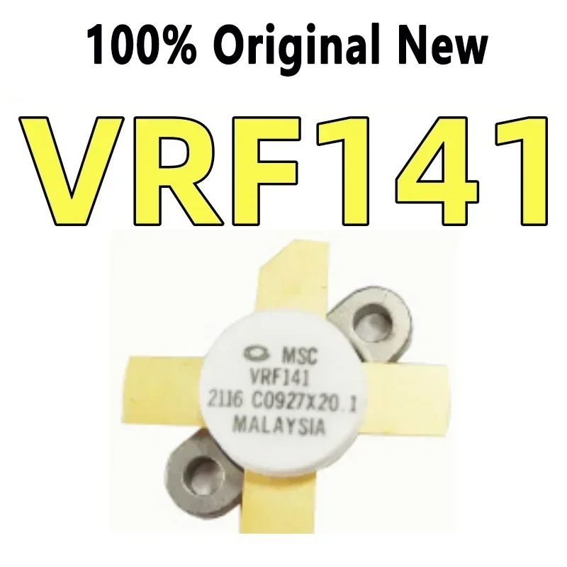 100% Tested Vrf141 Vrf141 [ Mosfet Rf Pwr N-ch 20a 28v 150w 30mhz 20db M174 ] Rf Power Vertical Mosfet Transistor