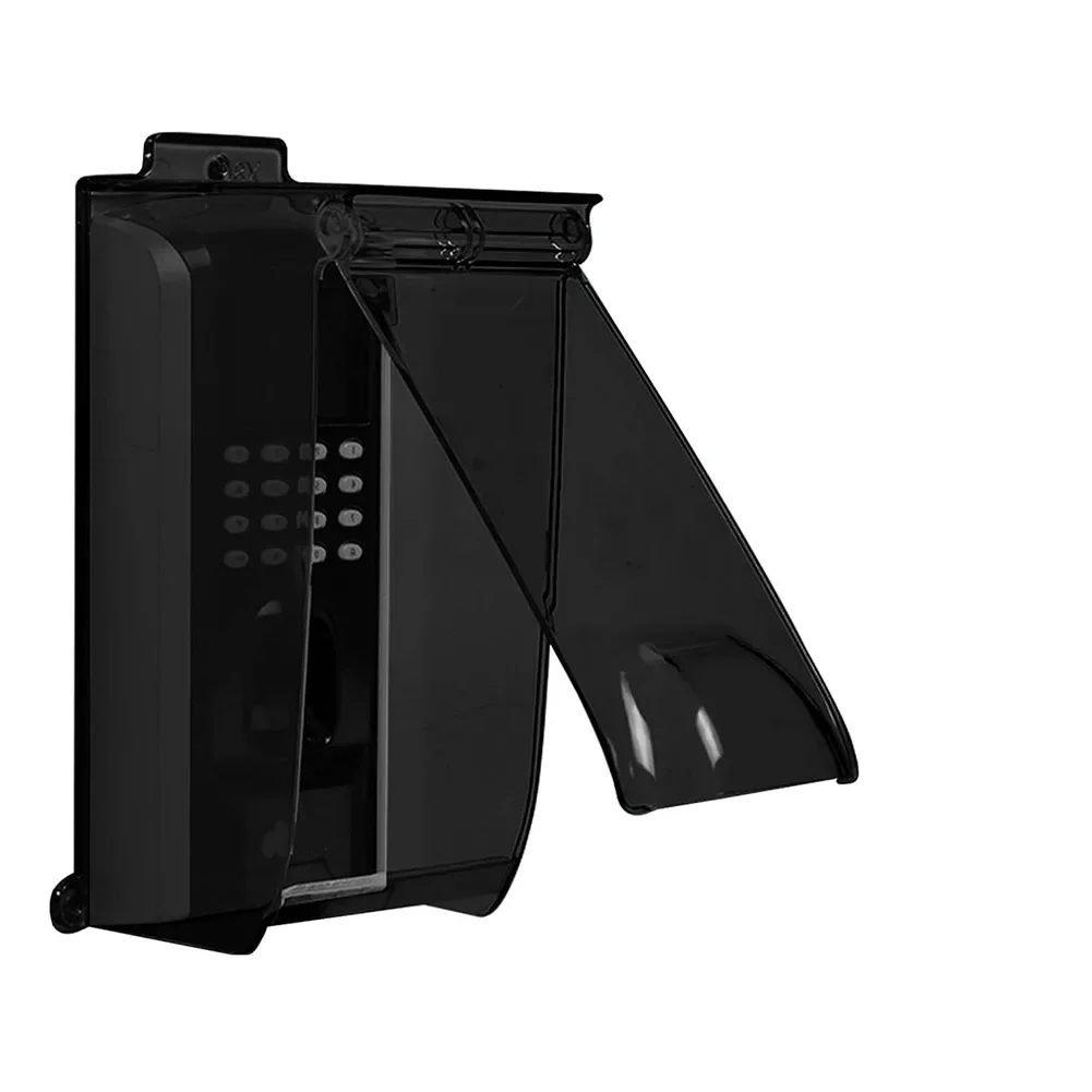 Outdoor Flip Sun Doorbell Keypad Cover Weatherproof Rain Protection for ACSControl and Fingerprint Lock Systems