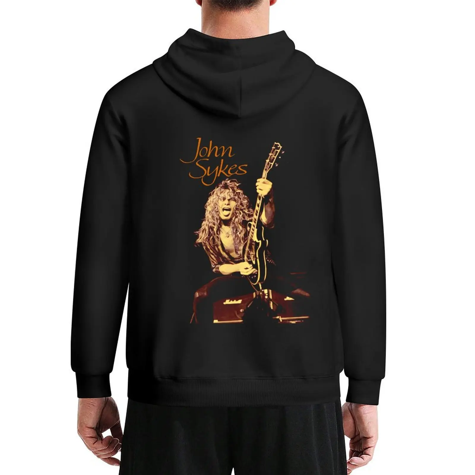 

Hard Rock Legends! sykes forever Hoodie mens clothes korean style clothes graphic t shirts men men wear new hooded tee