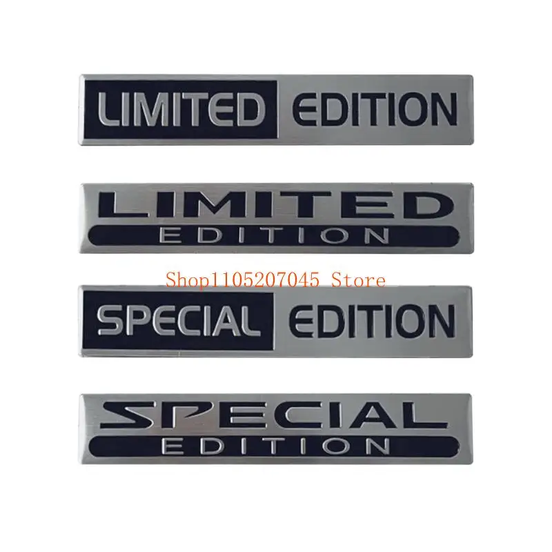 37cd ملصق رمز تلقائي من خليط الألومنيوم الناعم، خطة حصرية، لمسة نهائية غير منفذة، تطبيق عالمي للمركبات #1