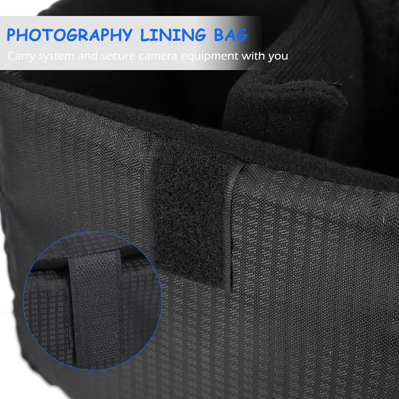 حقيبة عدسة مقاومة للماء ومضادة للصدمات، حافظة واقية للكاميرا سميكة، حشوة إسفنجية عالية الجودة، تخزين العدسات المحمولة #4