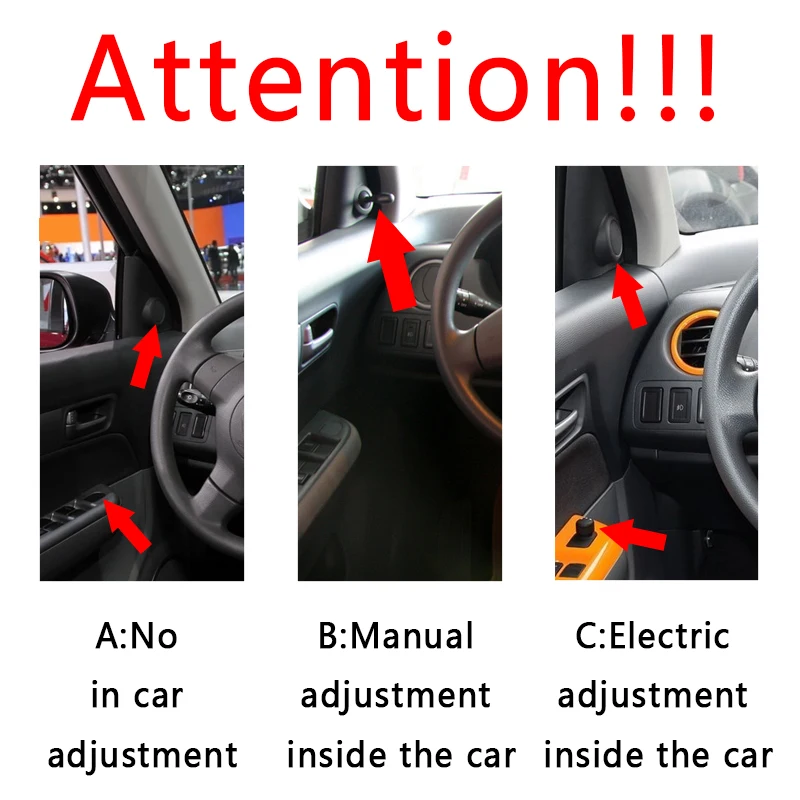 Car Accessories For Suzuki Swift 2005 2006 2007 2008 2009 2010 - 2016 Auto Outside Door Rearview Mirror Assemblys 3/5PIN