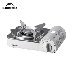 Naturehike Camping Gas Stove Outdoor Portable Cassette Stove 2200W High Firepower Kitchen Camp Tent Lightweight Barbecue Burner