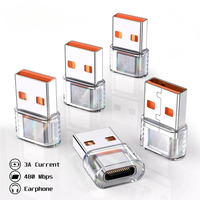 USB Type-C OTG Adapter Male to USB 3.0 Female Cable Converters For Macbook Samsung S22 S24 S25 Xiaomi 5Gbps Typec OTG Connector