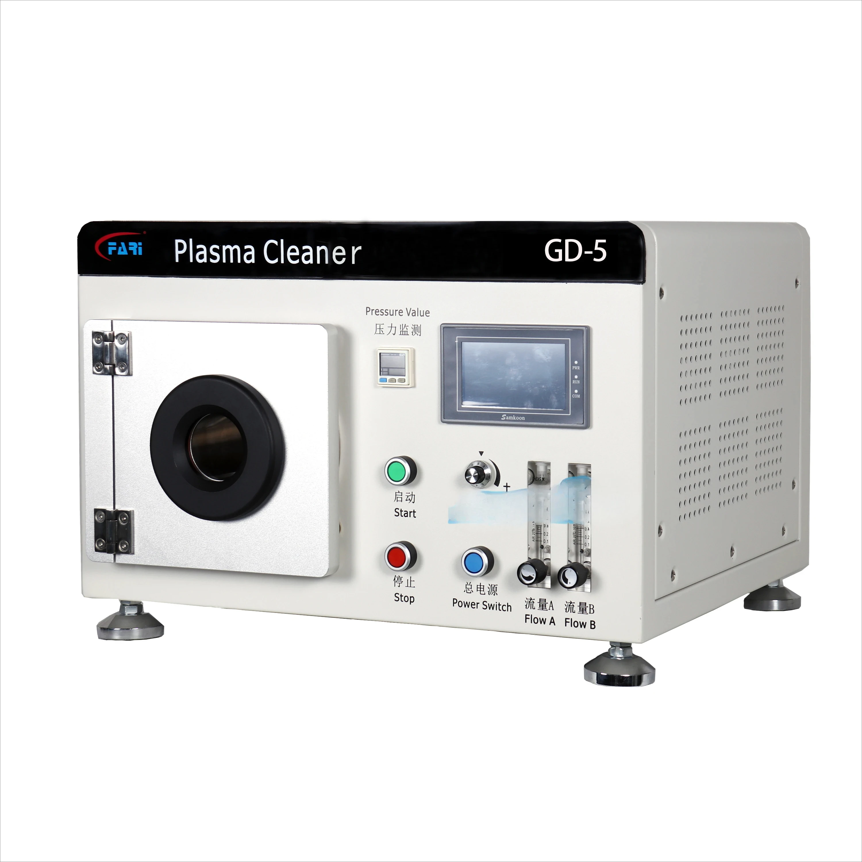 آلة تنظيف البلازما لمعدات المختبرات نظيفة لتحسين PDMS Hydrophilic #1