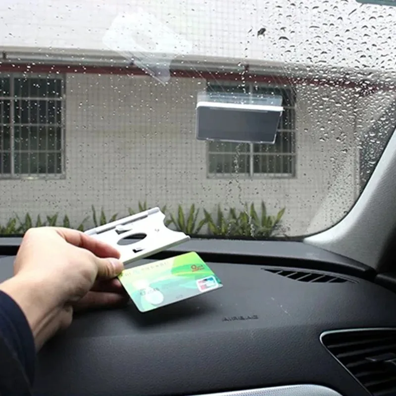 Auto-Kartenhalter, Parkschein-Clip, Schnellbefestiger für Rechnungen, Organizer für Windschutzscheiben-Aufkleber für Zuhause und Büro – Detail 4