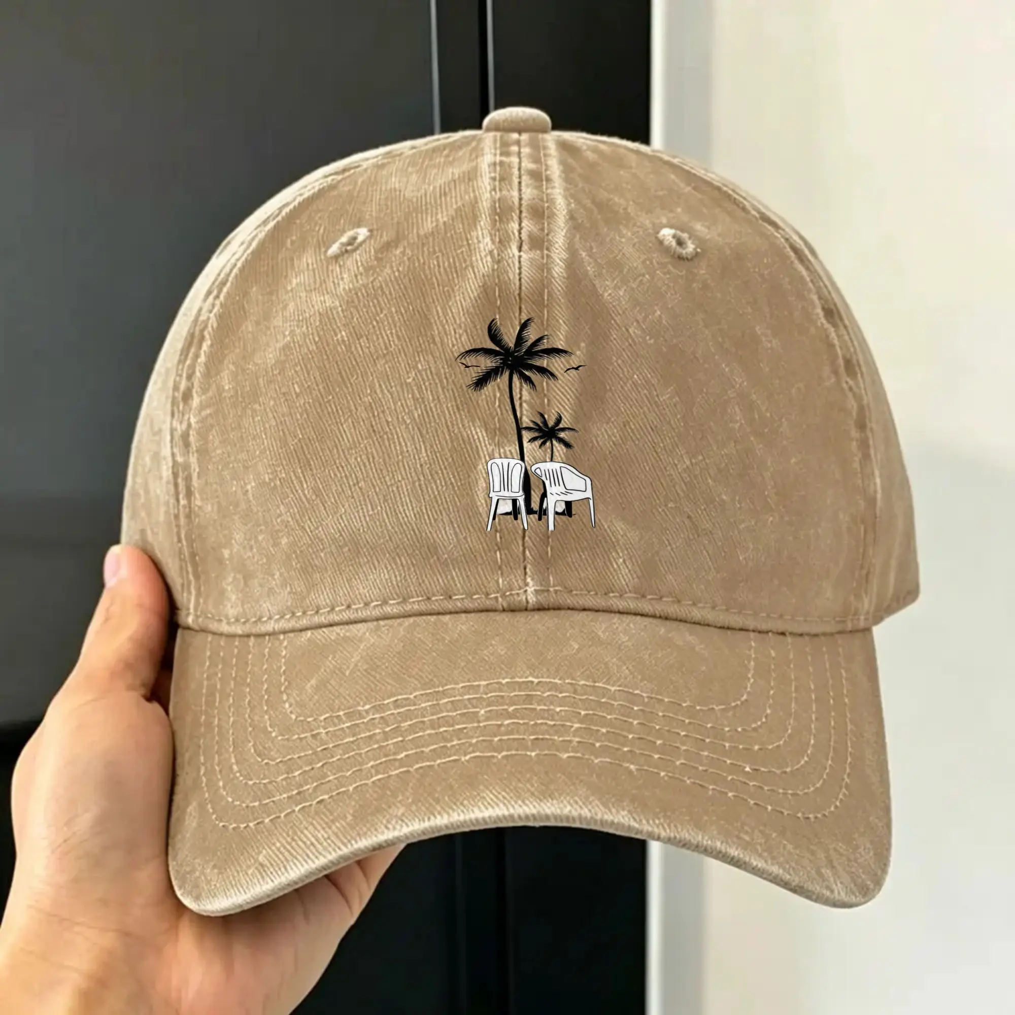 Bads Bunnys Baseball Cap Sun  Kpop Rock Hot Sale Washed Trucker Hat Female Male Casual Print Snapback Cap