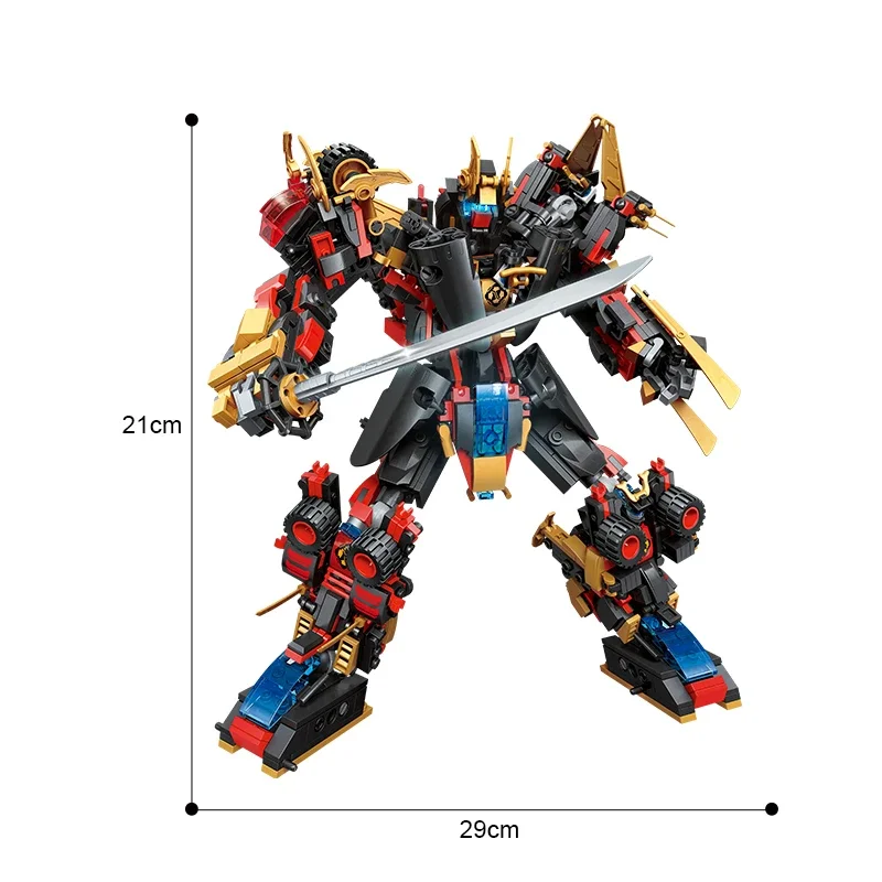 Morphing Robot 908PCS Robot Toy Children Building Blocks Boys Toys Blocks Educational Toys Boys Transformation Robot Toys