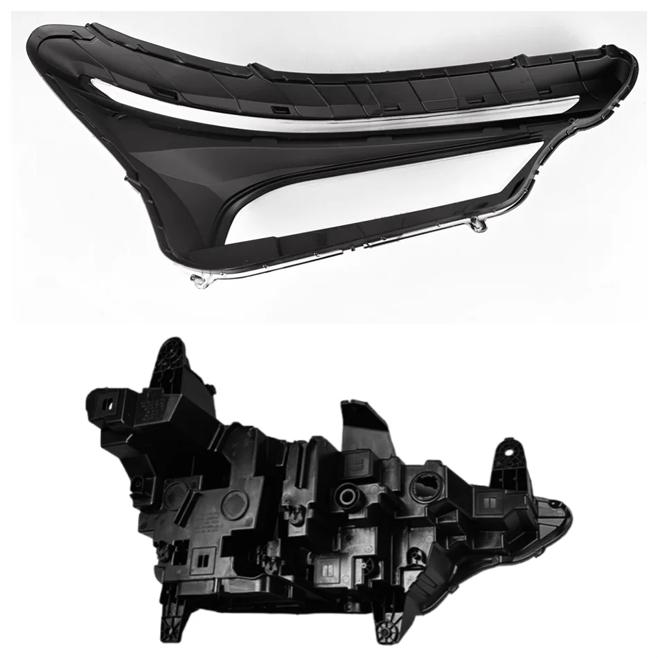 

For Hozon Neta S 2022 2023 2024 automotive parts and accessories Car Base Head Lamp Shell Light Holder Head Lamp Cover