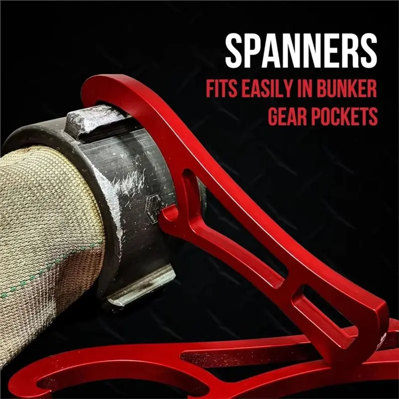 B23B Firefighting Mini Spanners Wrench 2Pcs Portable Firefighter Must Have Tools