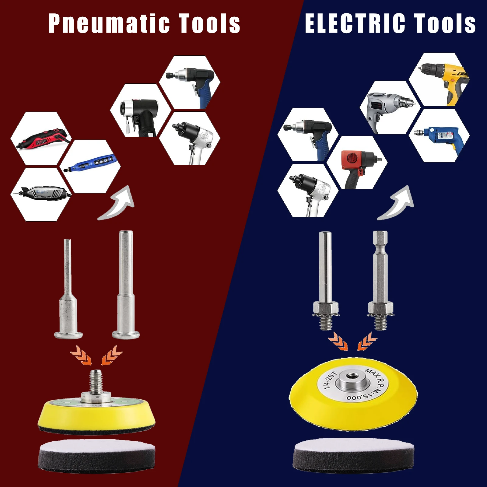 60pcs 75mm Disc Amplas Basah Kering Hook And Loop, 3 inci Disc Amplas Orbital Sander Bantalan Amplas
