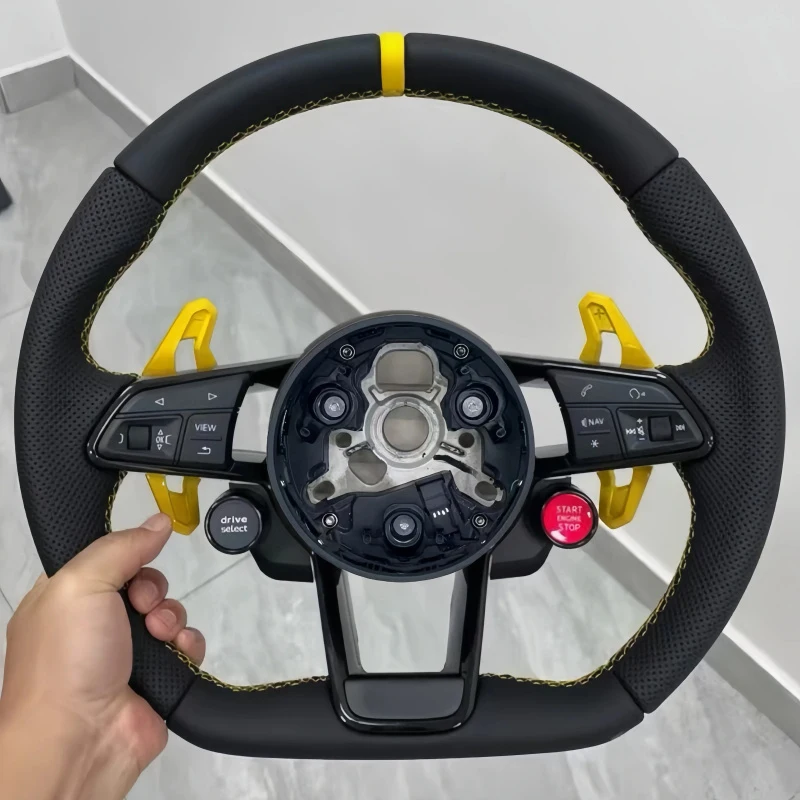 

Белый руль с индивидуальной настройкой и кнопками Start/Stop для B9 A3 A4 A5 S4 RS5 S3 A6 A7 A8 Q5 Q7 TT R8 S6 RS6 RS7