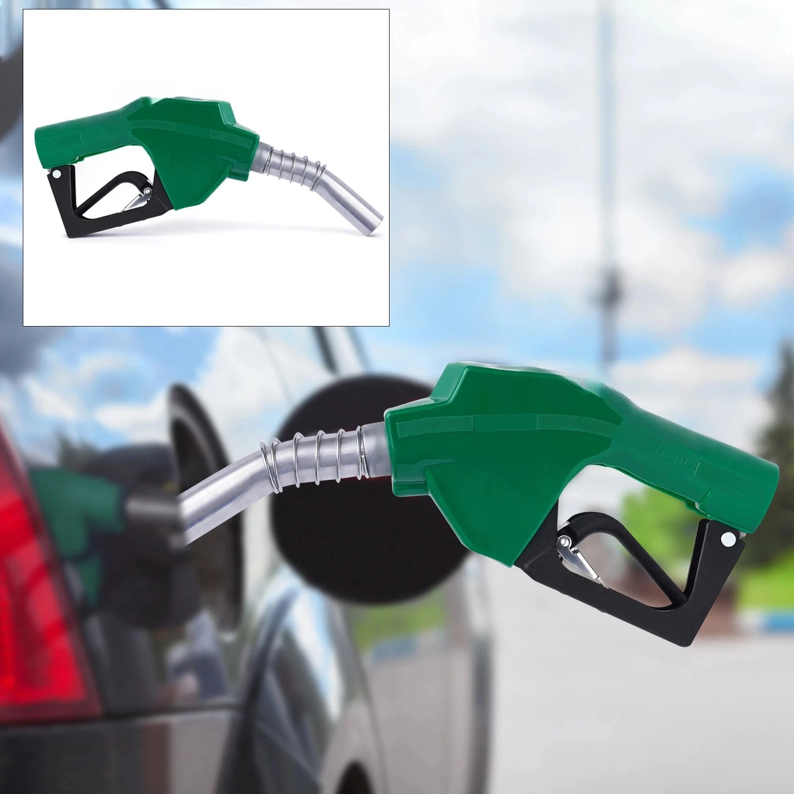 

Pistol Refueling Machine with Rotary Joint Auto Shut Off Fuel Gasoline/diesel Refueling Gun Refueling Nozzle for Gas Station
