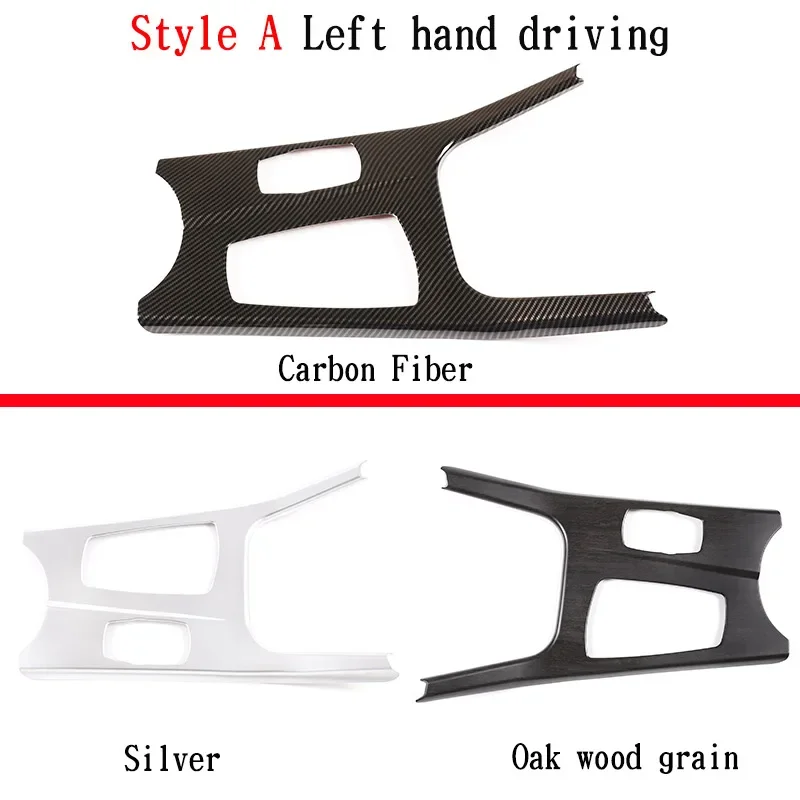 

ABS Carbon Car Center Console Control Gear Shift Panel Cover Decorative Trim For BMW X3 F25 X4 F26 2011 2012 2013 2014-2017