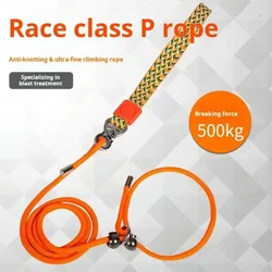 Dog walking rope, metal P rope for large, medium, and small dogs, explosion-proof impact P chain, dog training tool