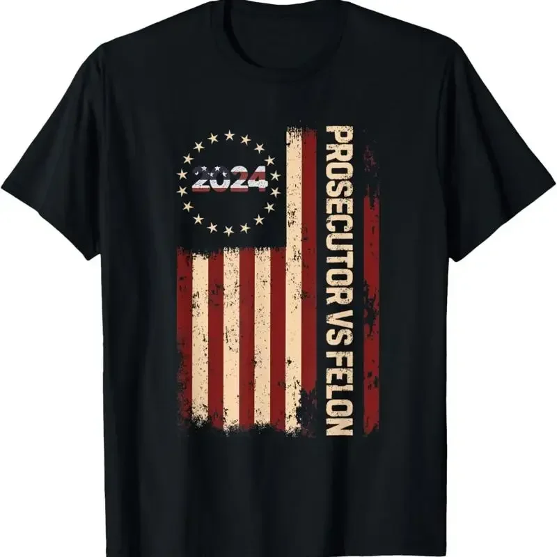 Funny Voting Election 2024 Prosecutor vs Felon T Shirt