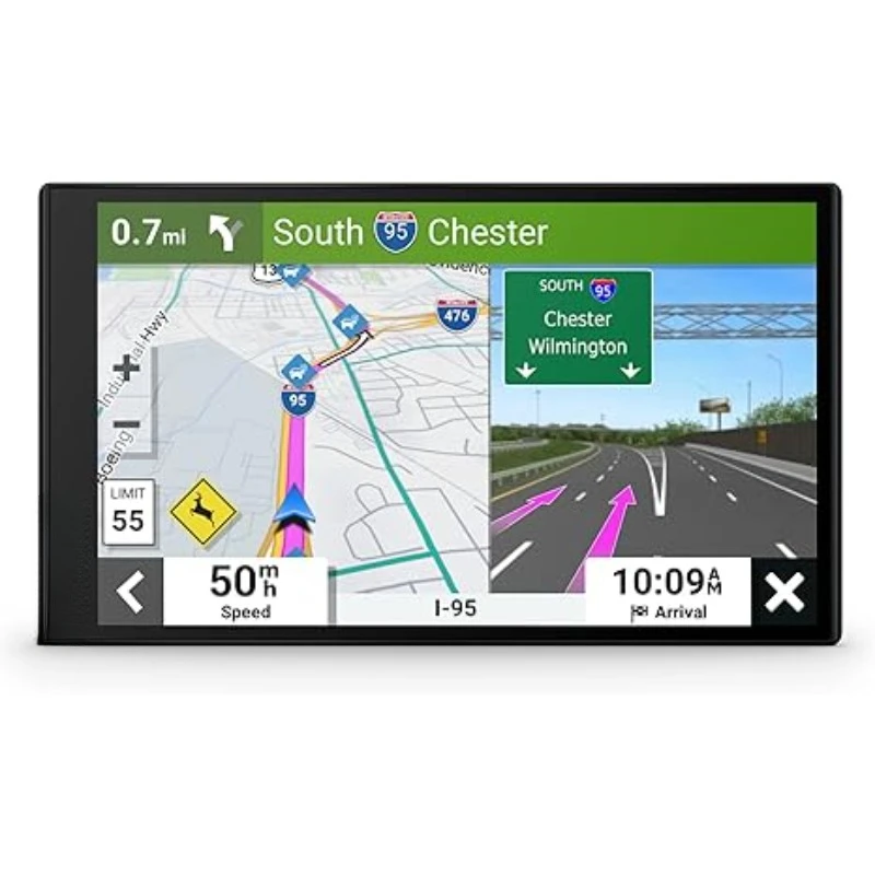 DriveSmart 76, 7-inch Car GPS Navigator with Bright, Crisp High-resolution Maps and Voice Assist