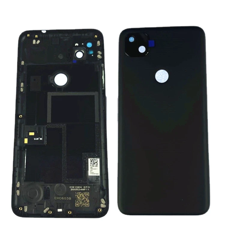 

New For Google Pixel 4A Battery Cover Door Back Housing Rear Case Pixel 4A 4G Back Battery Door With Camera Lens