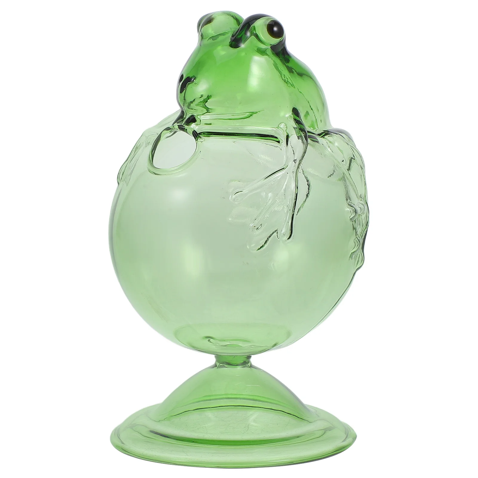 

Frog Themed Glass Cup 400Ml Kawaii Tumbler for Juice Espresso Wine Fun Drinkware Ideal for Parties Daily Use Green Goblet