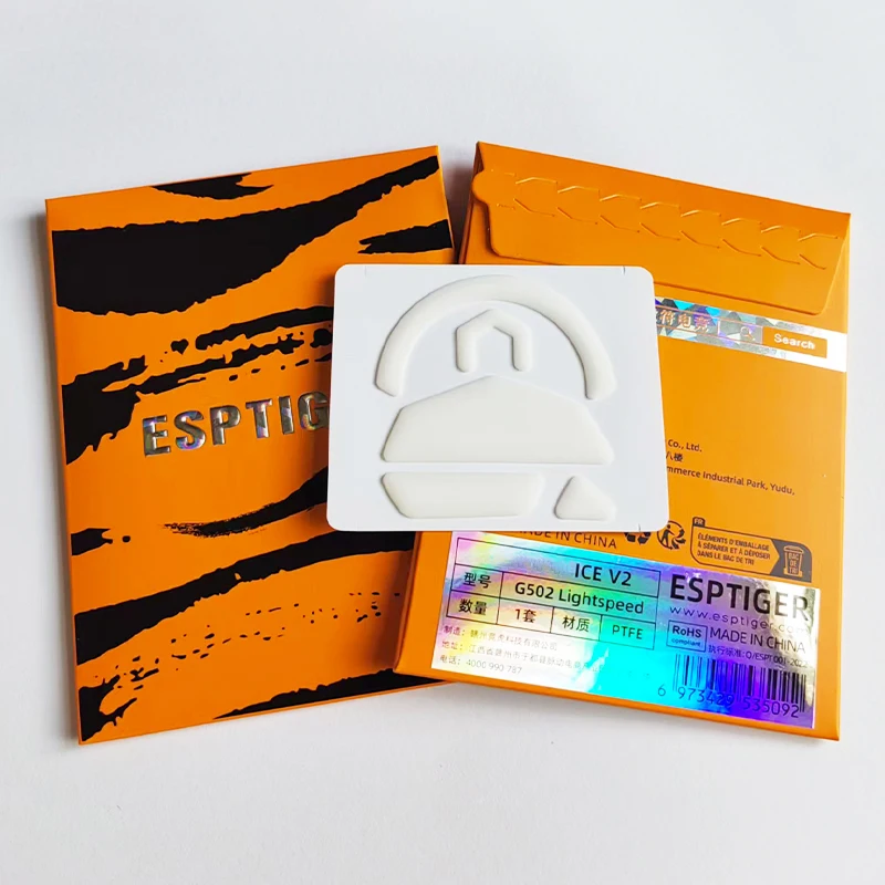 Orignal Esptiger ICE Mouse Skates Mouse Feet for G502 LIGHTSPEED Wireless Mouse