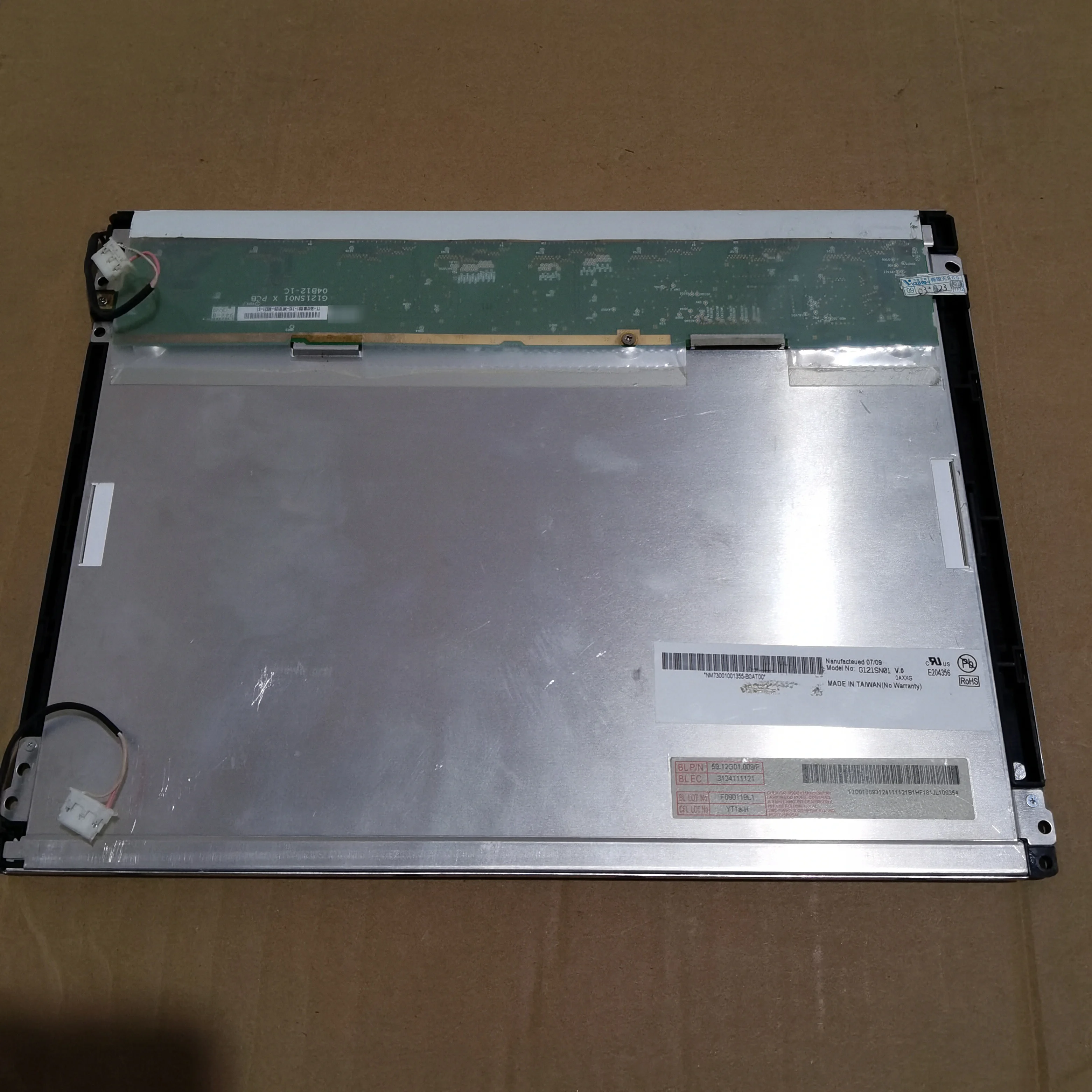 Original 12.1 inch LCD screen G121SN01 V.0