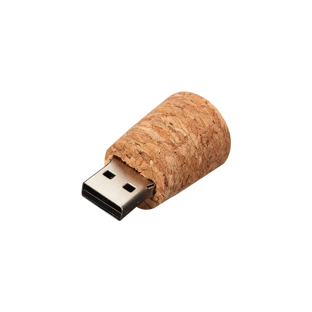 10/20/50pcs ใหม่ Drifting ขวด USB 2.0 Memory Stick 8GB16GB 32GB64GB128GB แก้วขวดดริฟท์แฟลชไดรฟ์ไม้ Cork pendrive