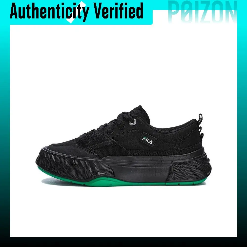 FILA Fosso Chuanxing Shoes Low top Canvas Shoes Women's Black F12W322301FBK
