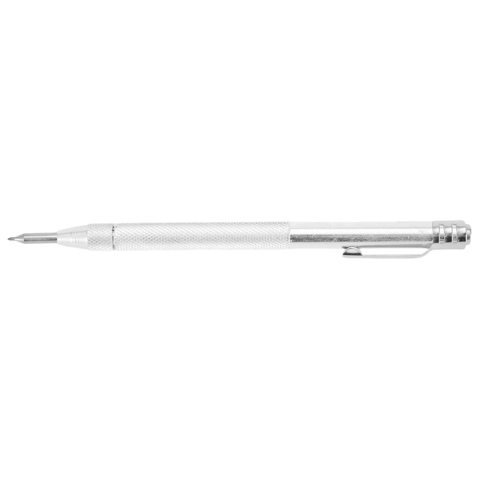 Diamond Alloy Scribe Pen, Caneta Carbide Scriber com 10 Recargas, Ferramentas Manuais para Metalurgia, Carpintaria