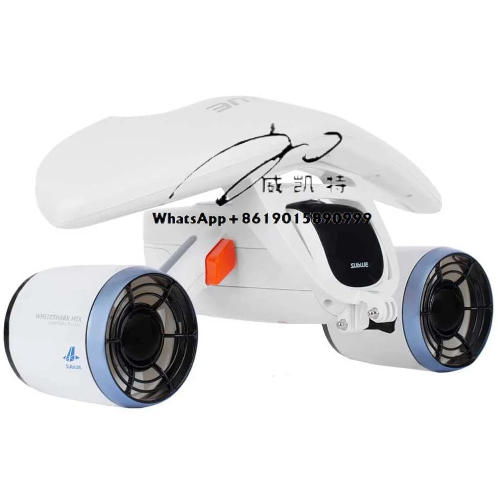 

Sublue Deep Blue White Shark MIX Underwater Unmanned Robot Self-propelled Dive Booster Snorkeling Propeller
