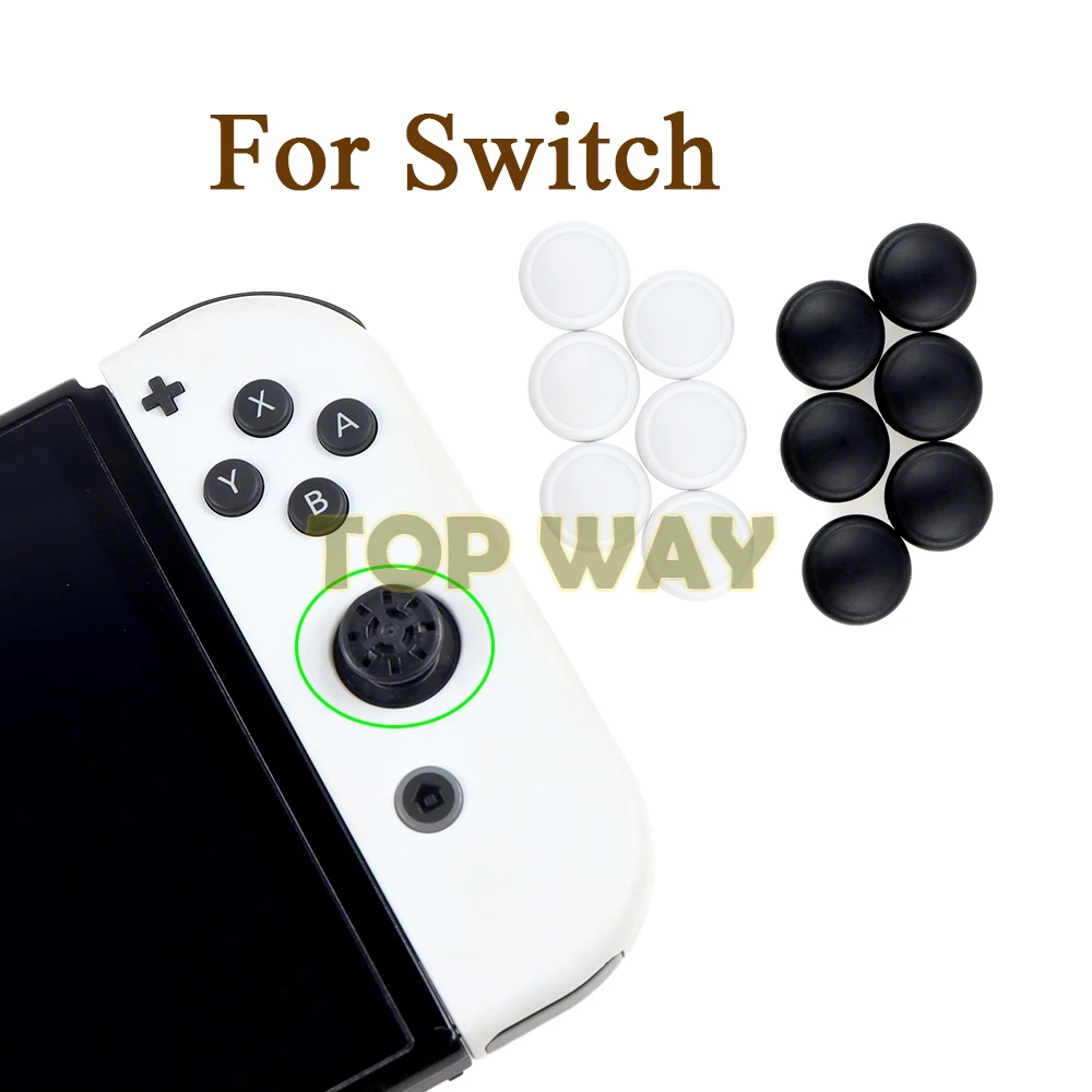 1set 3d analoger Daumens tift für Nintendo Switch oled Lite Ns Joy Con Joystick Kappen Ersatzteile Mod Kit für Joycon