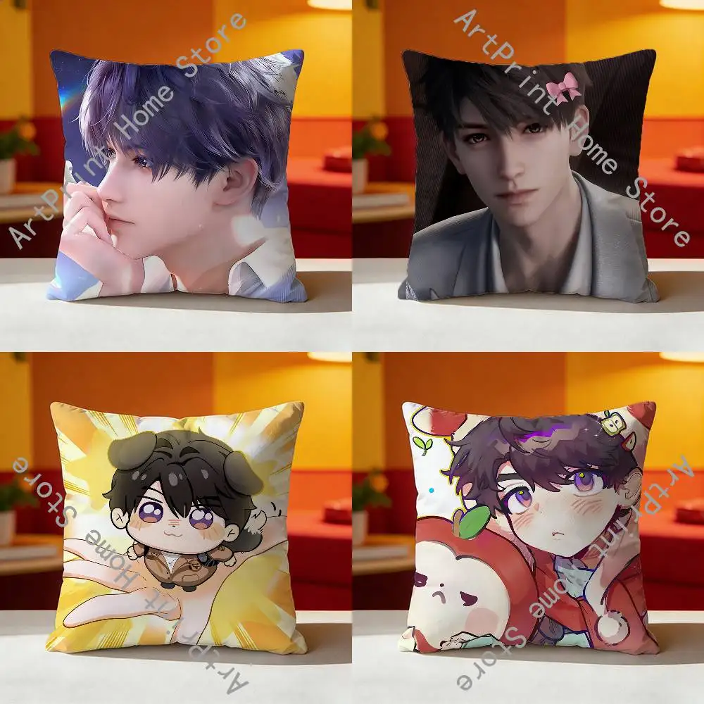 

L-Love and D-Deepspace Various Sizes Square Pillow Case For Car Home Bedchamber Decor Custom Valentine gift