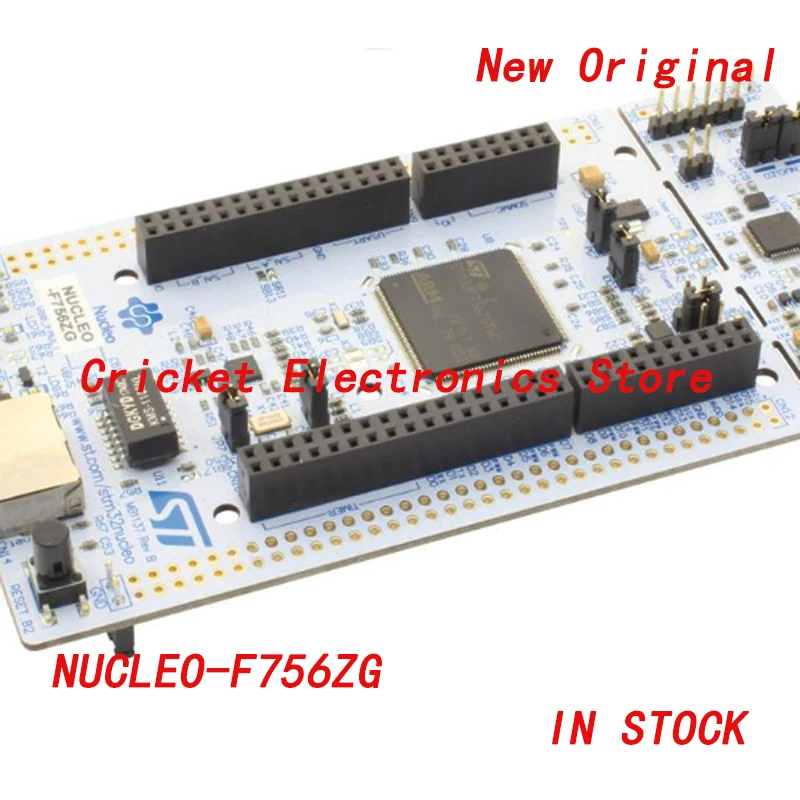 

NUCLEO-H755ZI-Q макетная плата, STM32 Nucleo-144, STM32F756ZI MCU, совместима с Arduino, ST Zio, Morpho