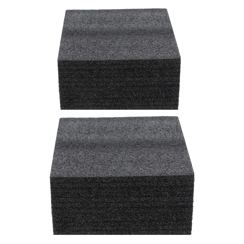 2Pcs Black Floral Foam Board Arrangement Kit Lightweight Reusable Home Decor Wedding Commercial Display Planter Insert Dry