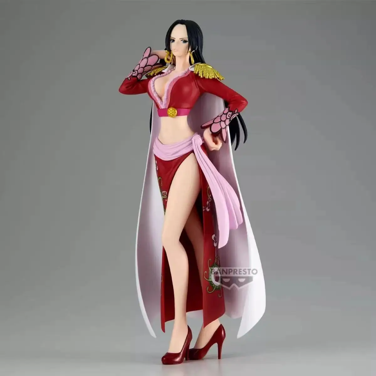 Figura de 17cm Boa Hancock Anime One PIECE Kwaii, estilo de natal, cores diferentes, desktop, modelo de golfe, coleção de brinquedos, enfeites de PVC