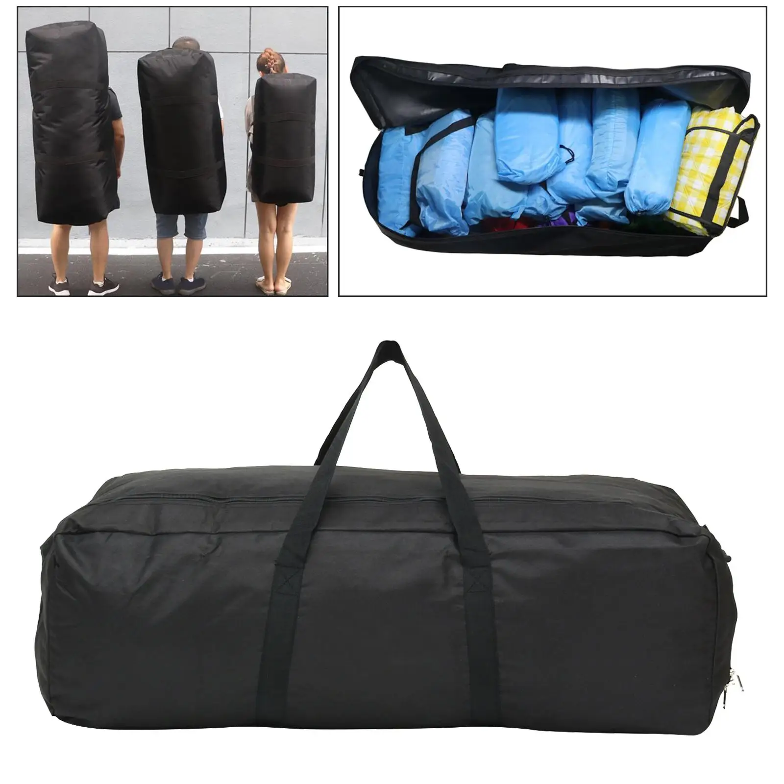 55L 100L 150L Gym Bag Outdoor Large Capacity Duffle Travel Gym Weekend Overnight Bag Waterproof Sport Bags