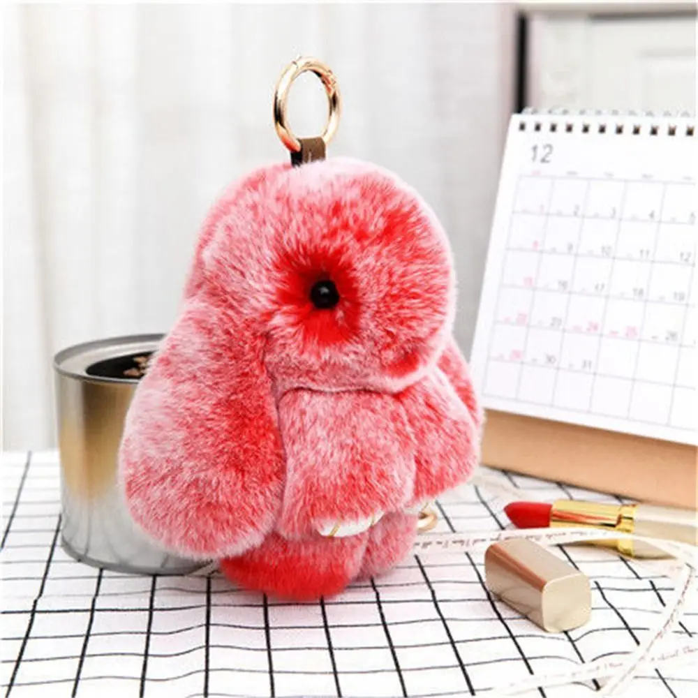 Plush Bunny Pendant Install Dead Rabbit Jewelry Plush Toy Bag Accessories Keychain Pendant Bag Car Pendant Baby Ornaments 1pcs