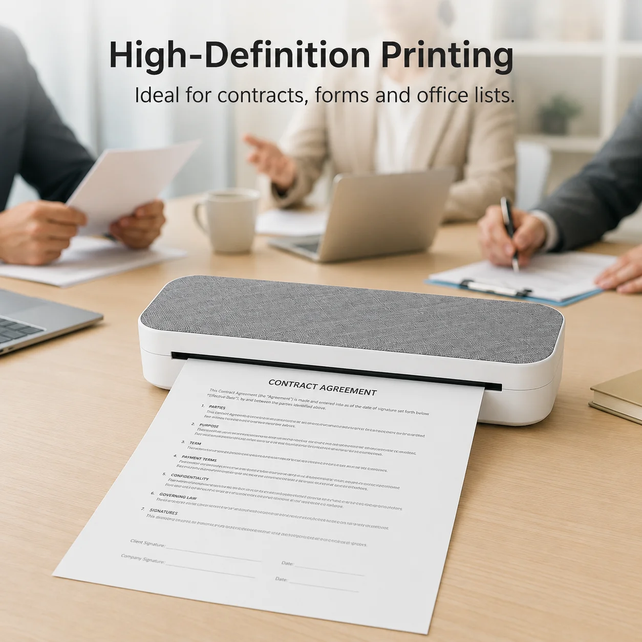 Peripage A40 Portable Printer Inkless Thermal Label Printer, Document Printing, Support PC, Mobile Use(203DPI)