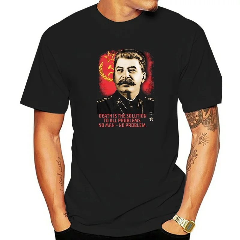 New Joseph Stalin T Shirt Allied Nations Ww2 Military Tee Ussr Communist Russia T Shirt Summer Short Sleeve Fashion T Shirt