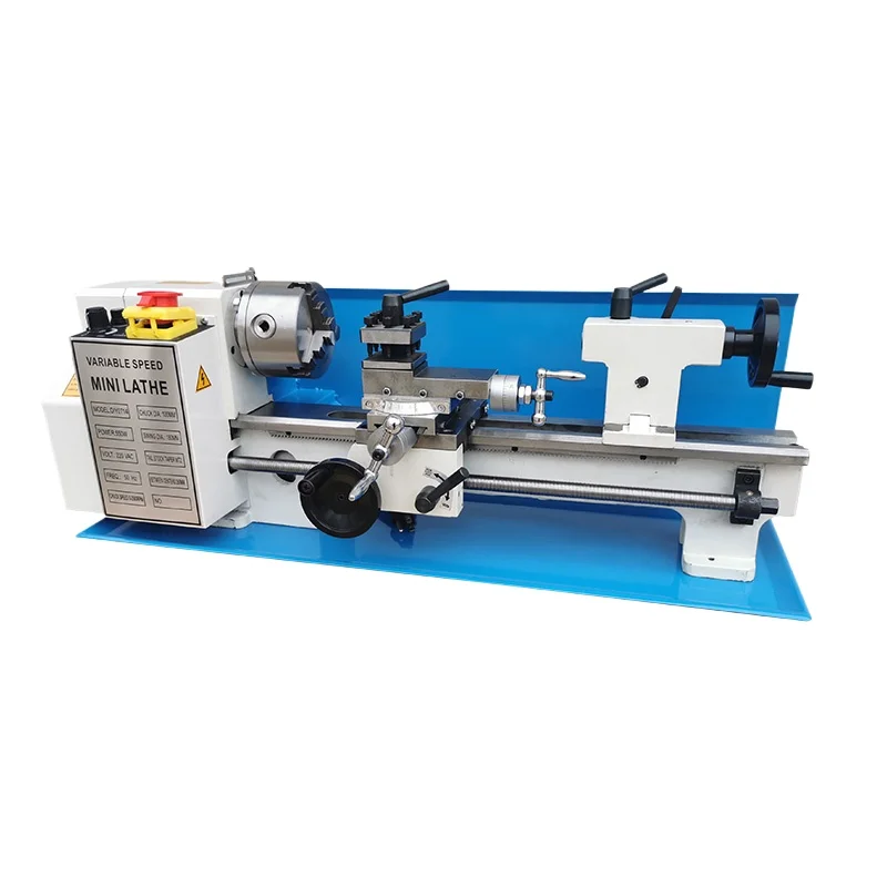 

DIY0714 direct miniature bench lathe with a 20 mm spindle bore for metalworking