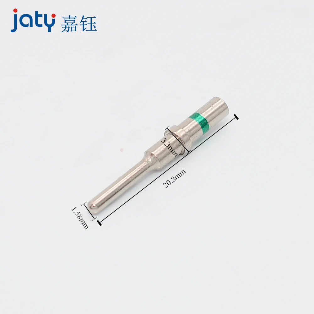 JATY 50 قطعة الألمانية DT محطات الذكور والإناث 14 AWG محطات تجعيد الصلبة دبوس 0462-209-16141/0460-215-16141