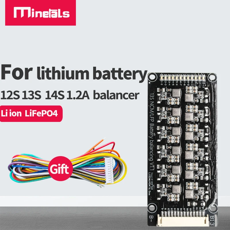 12s 13s 14s 48v 52v Li-ion Lipo Lifepo4 LTO bateria litowa aktywny korektor Balancer energia płyta transferowa BMS 1.2A bilans