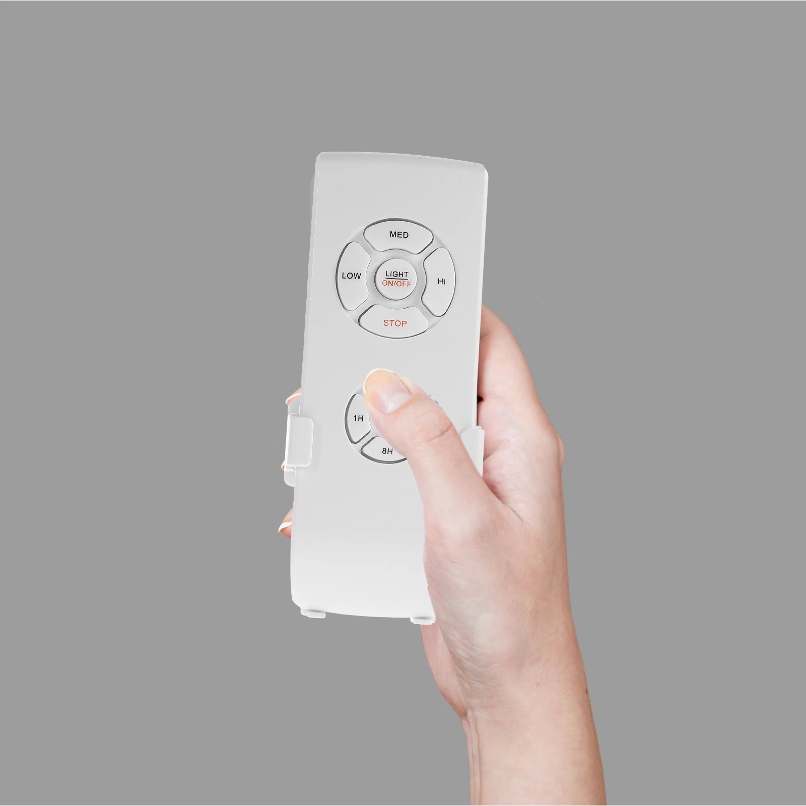 

1Pcs Universal Ceiling Fan Remote Controller Kit Safe Material Long Lifespan Operation