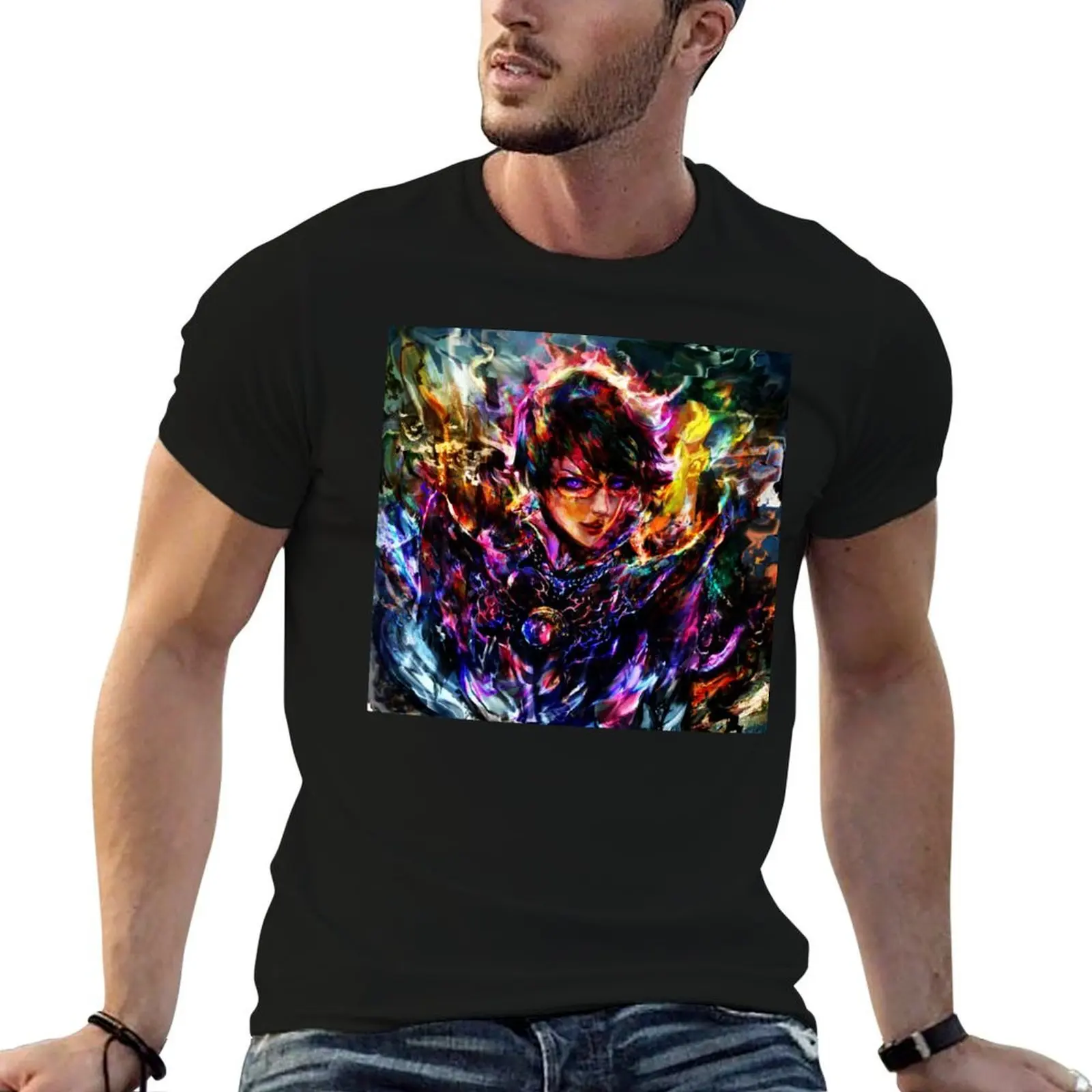 bayonetta T-Shirt summer top tees shirts men graphic