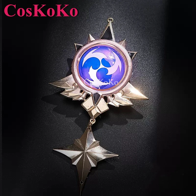 CosKoKo Fischl Cosplay Game Genshin Impact Kostuum Nieuwe Huid Zoete Elegante Uniformen Vrouwen Halloween Party Rollenspel Kleding S-XL