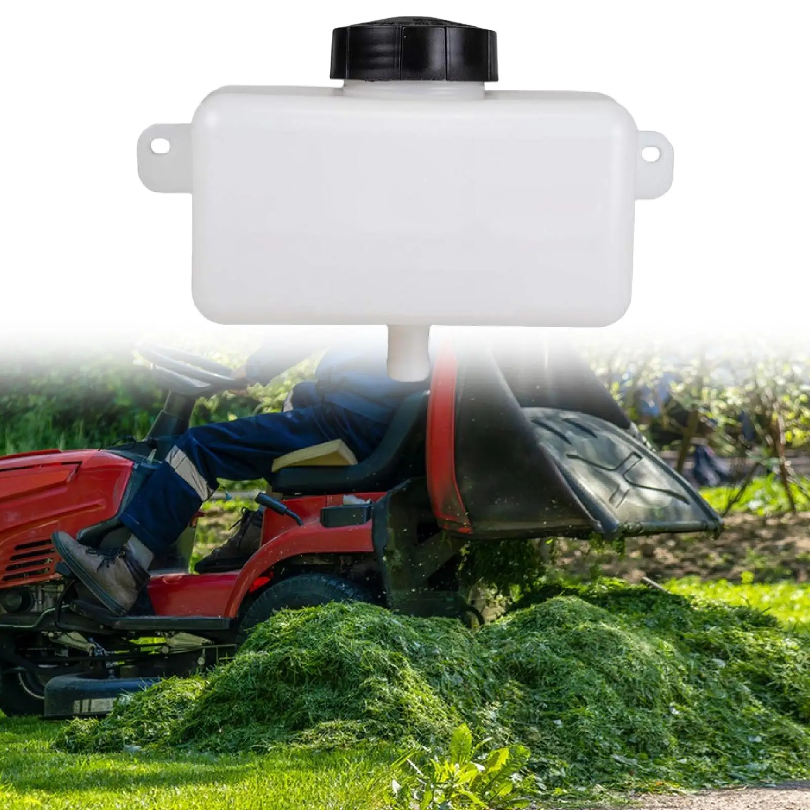 Hydraulic Expansion Tank, Lightweight Compact Easy to Install,Garden Mower Oil Tank Replacement Mower Oil Container