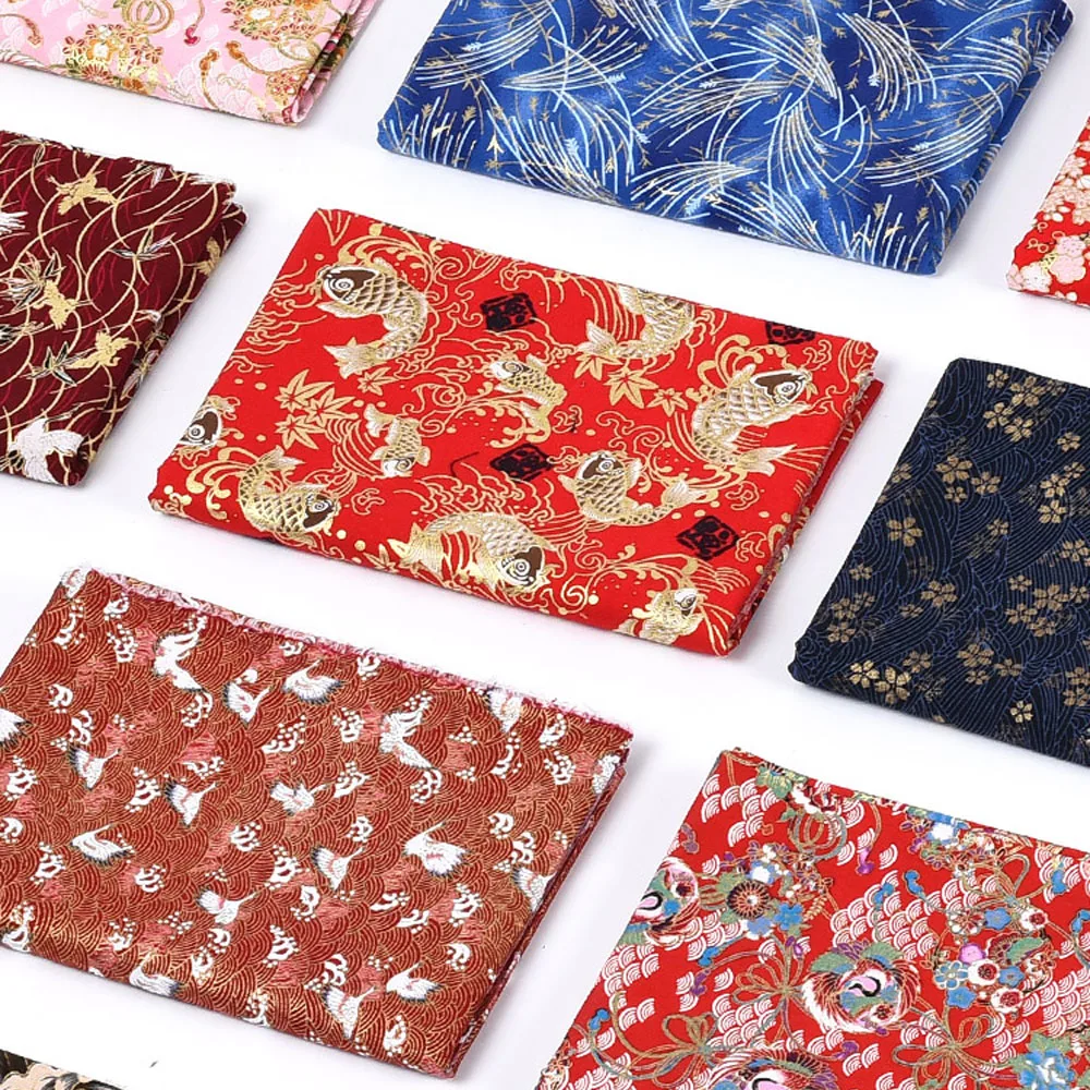 

100cmx140cm Cotton Fabric for Tissue Sewing Quilting Fabrics Needlework Print Material DIY Handmade Clothes Accessories Crafts