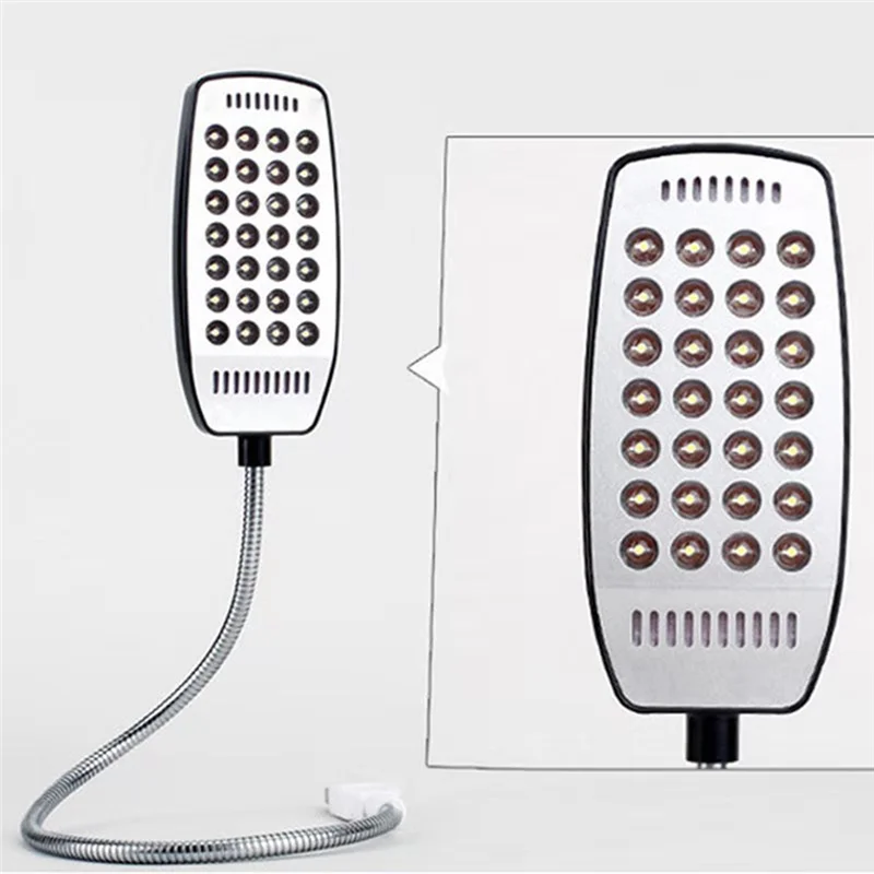 

-AT37 28 LED Reading Lamp Small Night Light Usb Book Light LED USB Book Light Ultra Bright Flexible For Laptop Notebook PC Compu