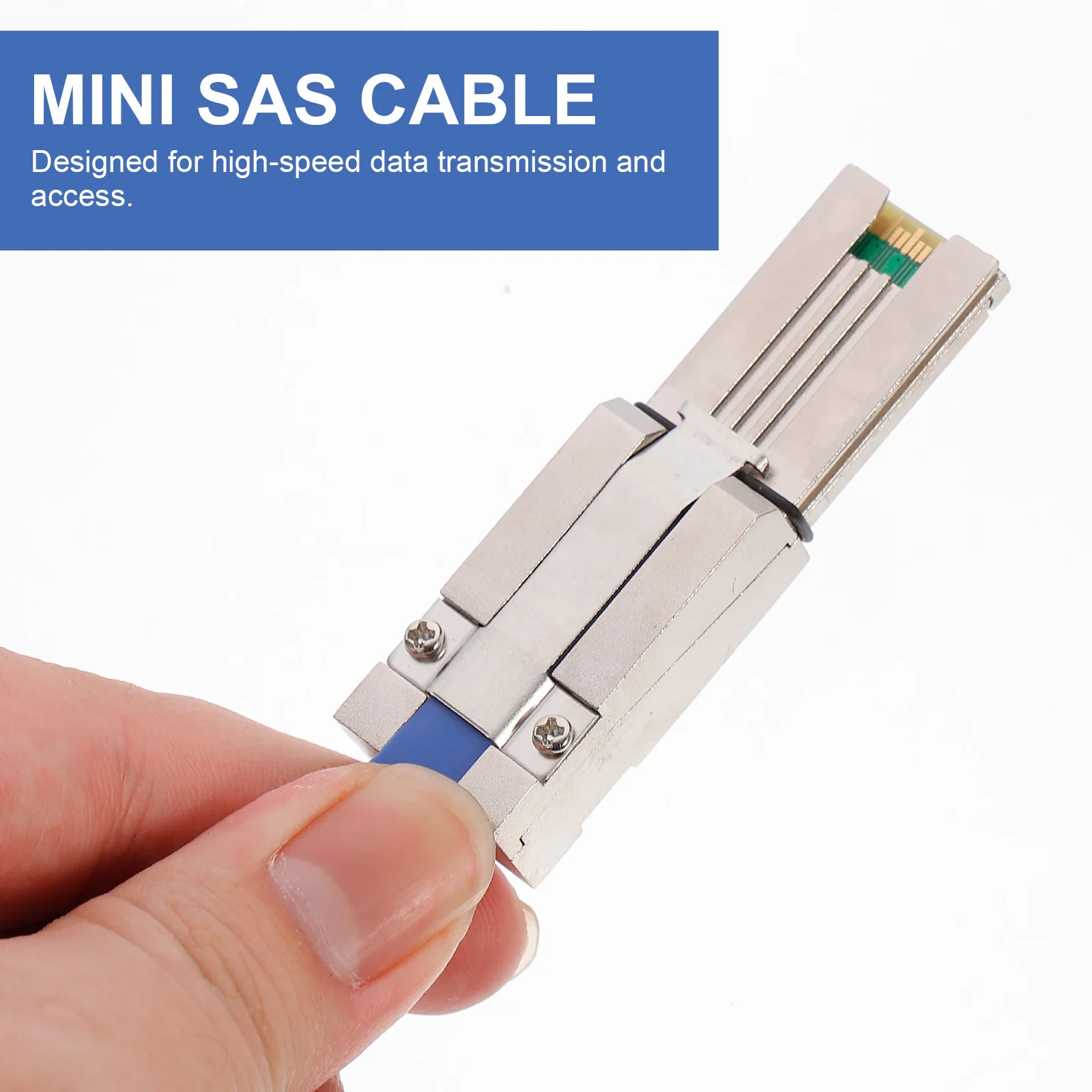 

Sff-8088 to Sff-8088 26 Pin Cable 0.5m Durable Internal Mini Sas for Data Storage System Internal 26 Pin Cable